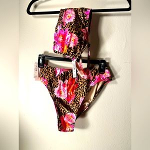 Cheetah print Pink Victoria Secret Bikini